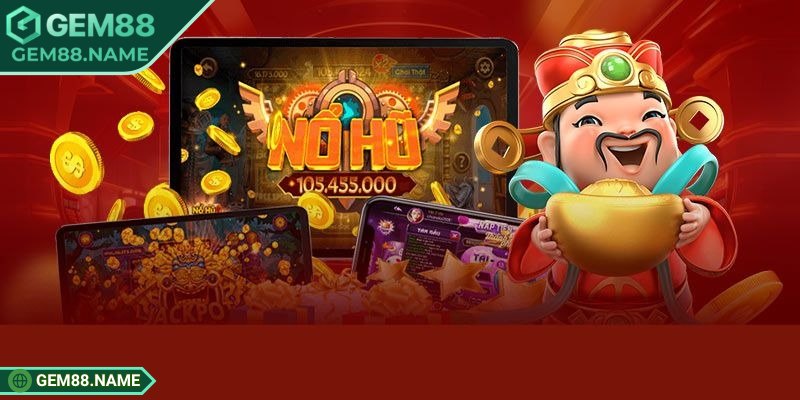 Chiến Thắng CaiShen Gem88 - Bí Quyết Trúng Lớn Từ Thần Tài 2 Người chơi chọn mức cược rồi nhấn nút quay